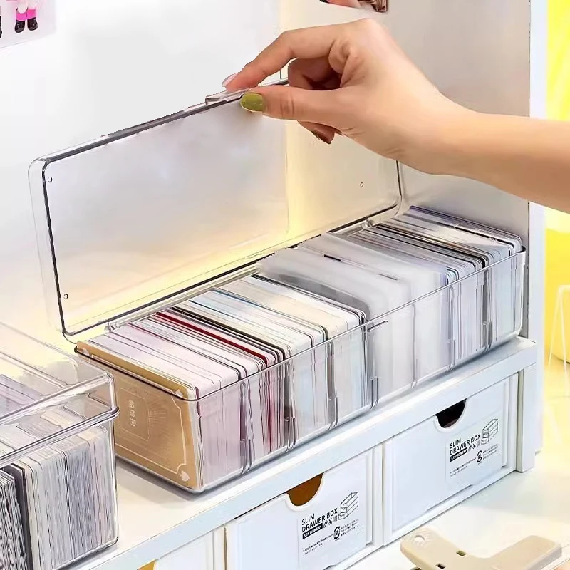 Цельный настольный компьютер, прозрачная коробка для хранения карт, идол, фотокарта, USB-провод, витрина, контейнер для классификации карт 
Цельный настольный компьютер, прозрачная коробка для хранения карт, идол, фотокарта, USB-провод, витрина, контейнер для классификации карт