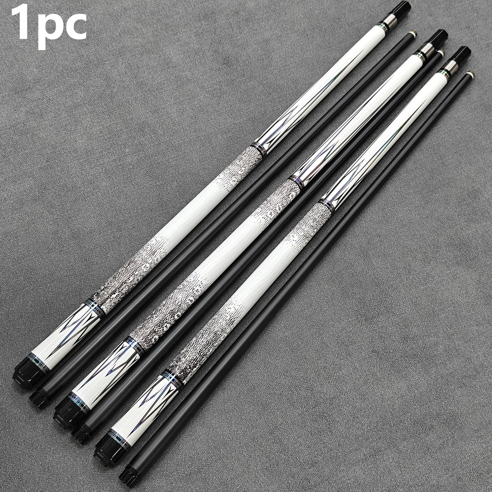 12.5mm Tip High-Tech Fiberglass Billiard Cue, Stylish Lizard Pattern Anti-Slip Wrap Grip Pool Stick
12.5mm Tip High-Tech Fiberglass Billiard Cue, Stylish Lizard Pattern Anti-Slip Wrap Grip Pool Stick