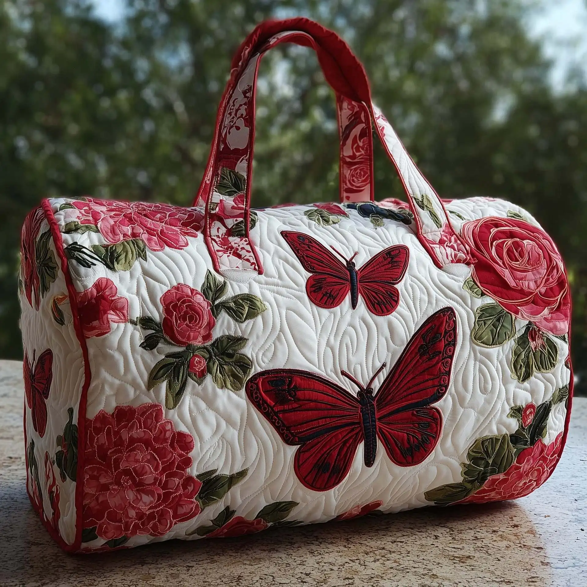 New Style Fashion Foldable Quilted Gym Bag Large Capacity Floral Print Travel Bag Durable 3D Large Camping Bag Travel
New Style Fashion Foldable Quilted Gym Bag Large Capacity Floral Print Travel Bag Durable 3D Large Camping Bag Travel