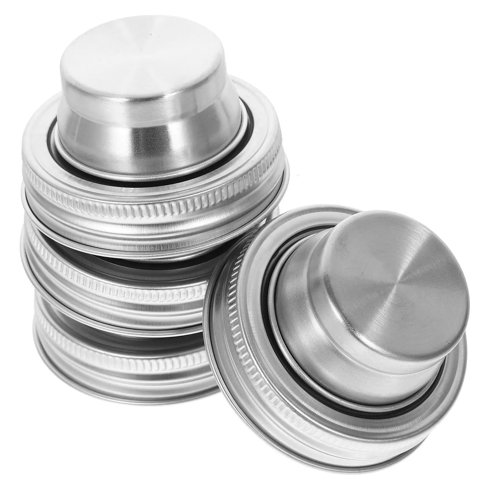 6pcs Cocktail Shaker Lid Covers Canning Jar Stainless Drink Lids Flasks Jar Shaker Bottle Copper Long Term Kitchen
6pcs Cocktail Shaker Lid Covers Canning Jar Stainless Drink Lids Flasks Jar Shaker Bottle Copper Long Term Kitchen