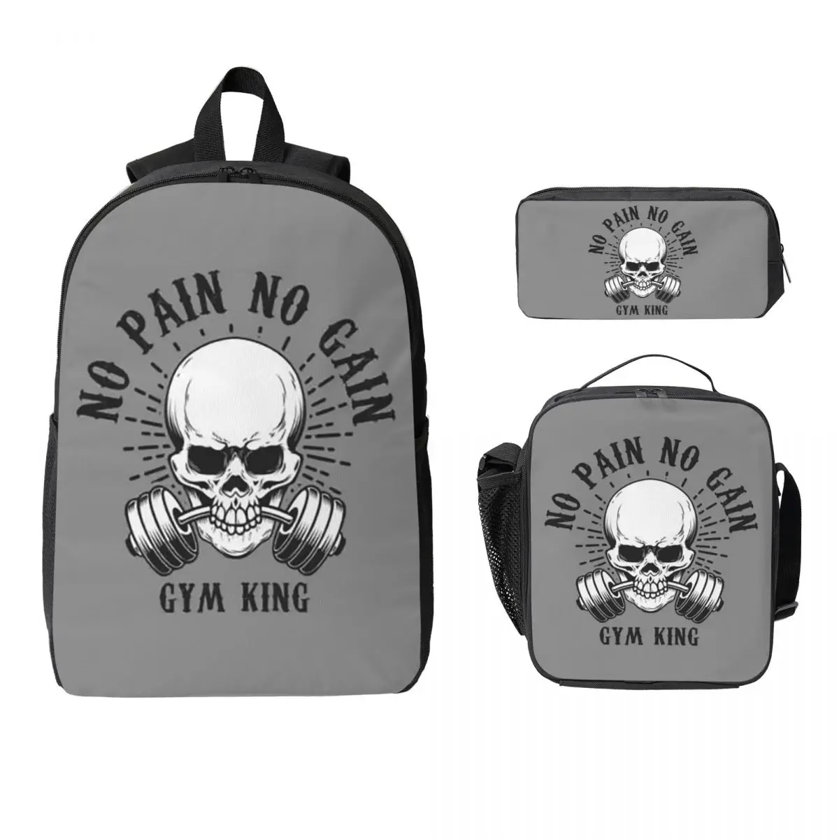 Powerhouse Gym Bodybuilding Fitness Backpack BookBag School Bag Computer Shoulder Bags 3ps Insulated Lunch Bag Pencil Case
Powerhouse Gym Bodybuilding Fitness Backpack BookBag School Bag Computer Shoulder Bags 3ps Insulated Lunch Bag Pencil Case