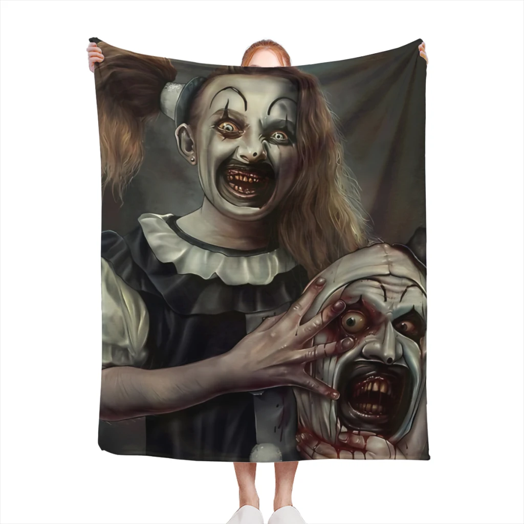 Terrifier 2- The Little Pale Girl Blanket Blanket for Home Bedroom Bed Sofa Picnic Travel Office Rest Cover Blanket Kids
Terrifier 2- The Little Pale Girl Blanket Blanket for Home Bedroom Bed Sofa Picnic Travel Office Rest Cover Blanket Kids