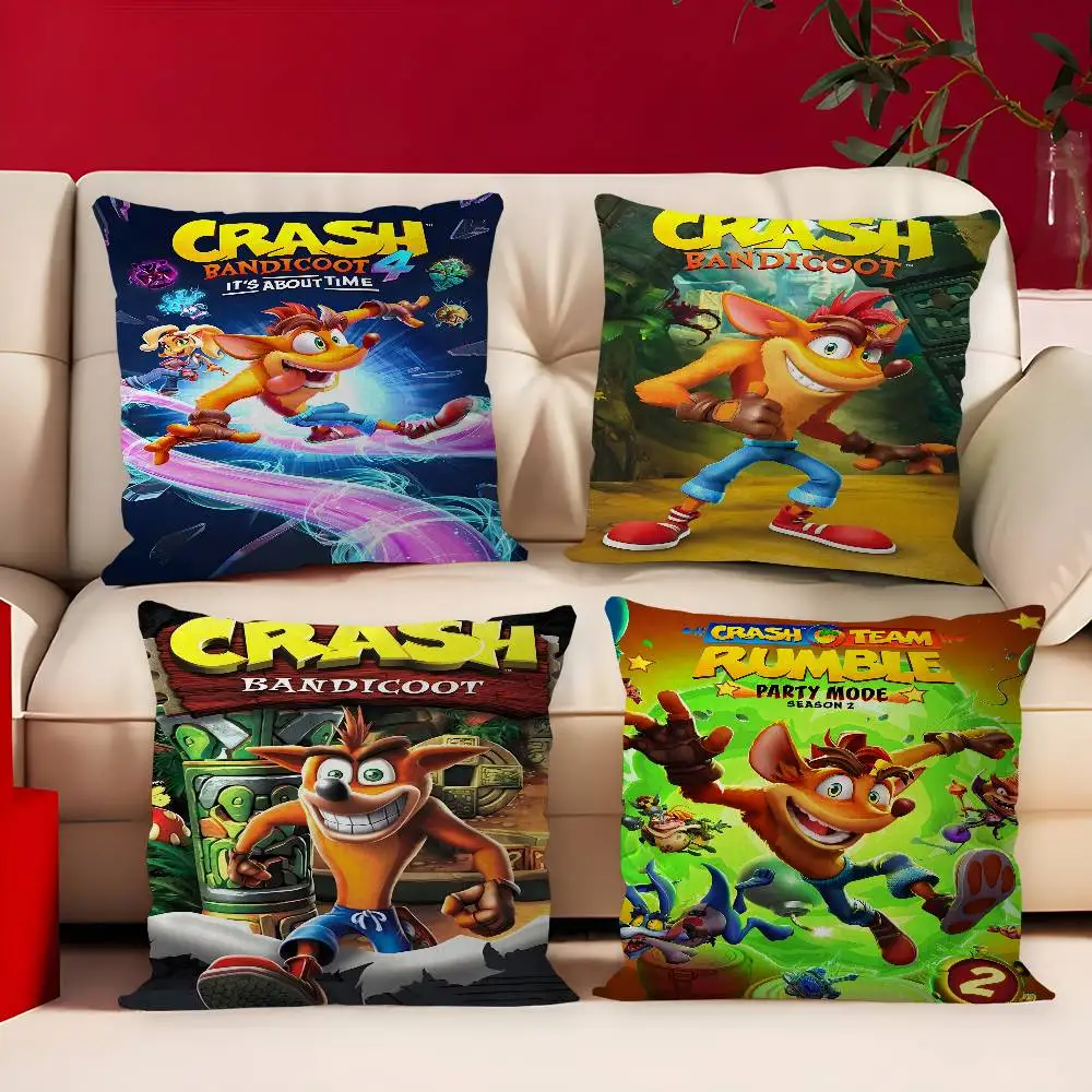 Video Game C-Crash B-Bandicoot Pillow Gift Home Office Decoration Pillow Bedroom Sofa Car Cushion CoverPillow Case
Video Game C-Crash B-Bandicoot Pillow Gift Home Office Decoration Pillow Bedroom Sofa Car Cushion CoverPillow Case