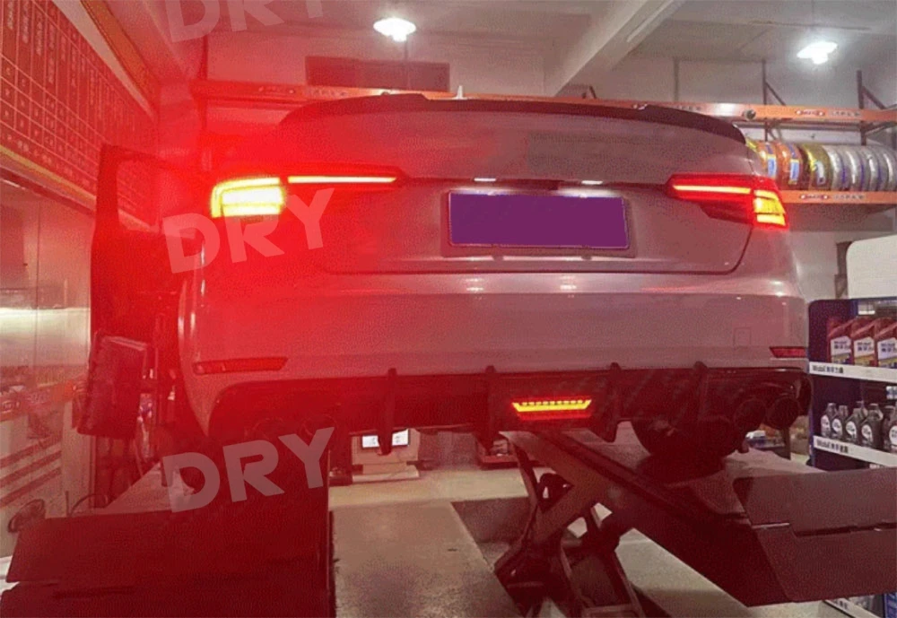 Rear Diffuser Lip Bumper With LED Light for Audi A4 S4 B9 Sline 2017-2019 ABS Rear Bumper Lip Diffuser Guard Body Kits
Rear Diffuser Lip Bumper With LED Light for Audi A4 S4 B9 Sline 2017-2019 ABS Rear Bumper Lip Diffuser Guard Body Kits