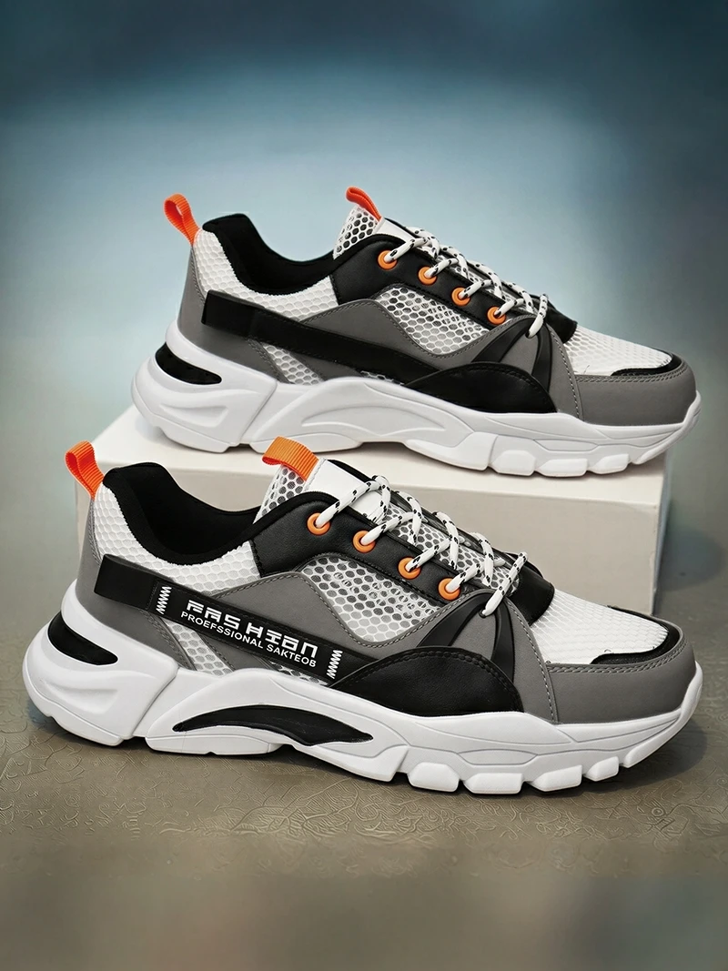 Puyang Agan Men's Shoes Summer Sporty Dad Thick Bottom Heightening Running Anti-slip Trendy Casual Versatile Fashion Sneakers
Puyang Agan Men's Shoes Summer Sporty Dad Thick Bottom Heightening Running Anti-slip Trendy Casual Versatile Fashion Sneakers
