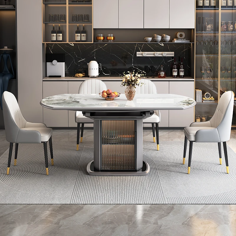 Luxury Center Dining Table Set Modern Round Kitchen Nordic Console Dining Tables Mobile Muebles Para El Hogar Salon Furniture
Luxury Center Dining Table Set Modern Round Kitchen Nordic Console Dining Tables Mobile Muebles Para El Hogar Salon Furniture