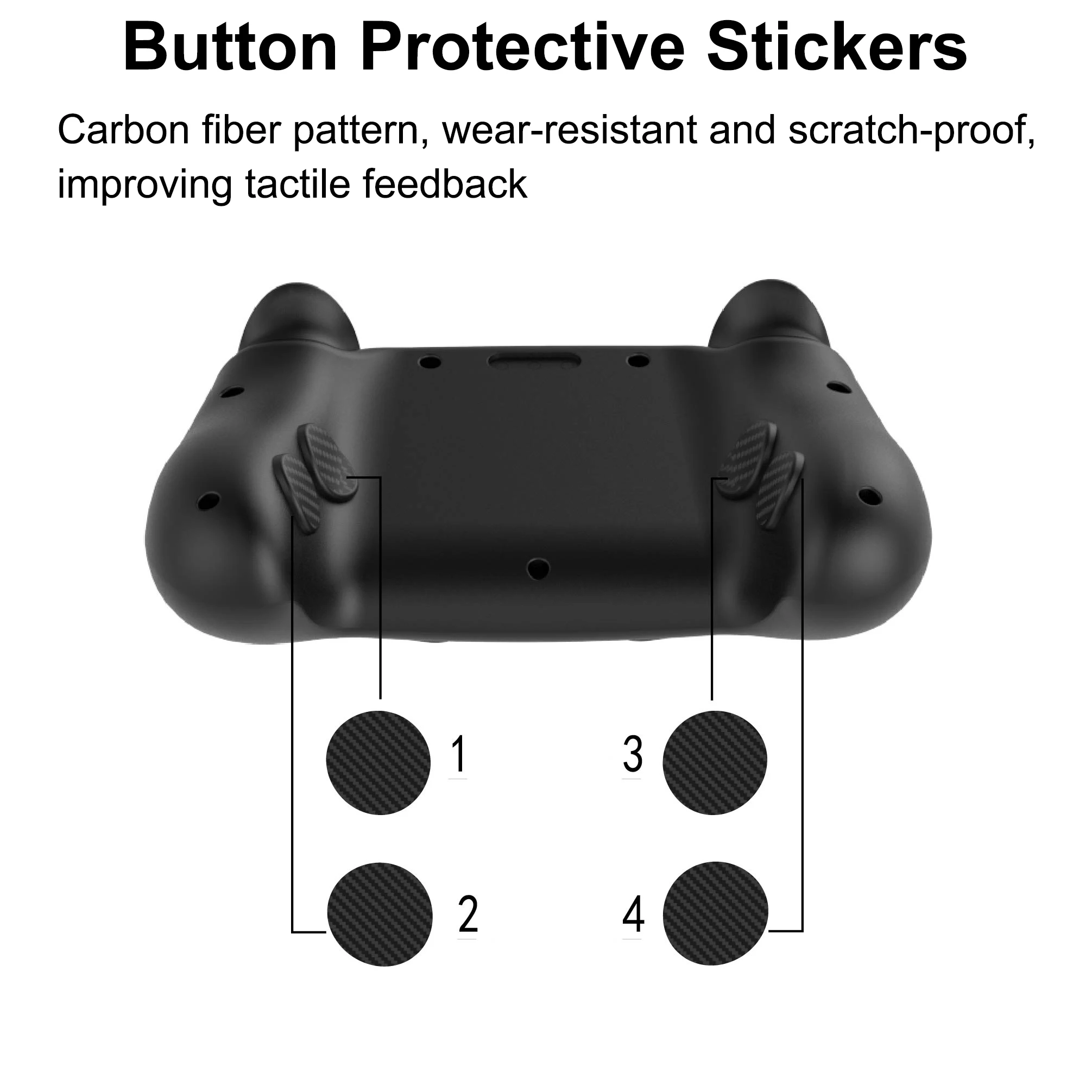For Steam Controller 2026 Protective Kit 12Pcs with Touchpad Stickers Thumb Grips Dust Plug Button Covers TYPE-C Cap
For Steam Controller 2026 Protective Kit 12Pcs with Touchpad Stickers Thumb Grips Dust Plug Button Covers TYPE-C Cap