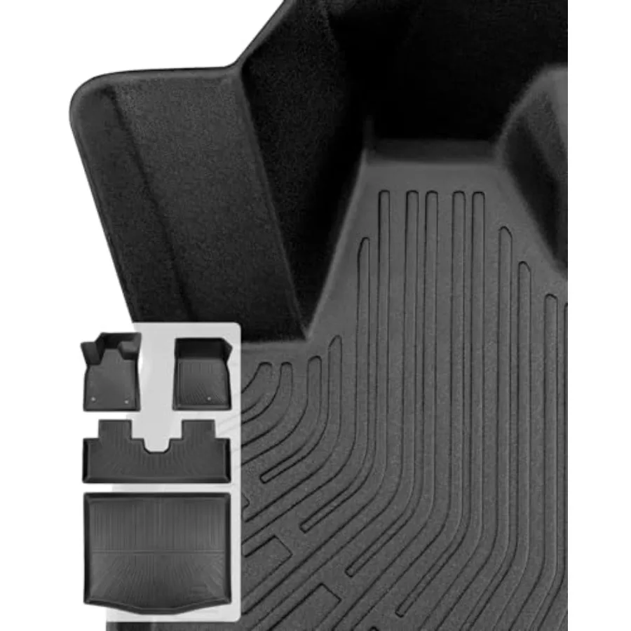 for Mustang Mach E Floor Mats Cargo Liner 20212026 Custom Fit All Weather TPE Car Mats for Mach E Accessories 1st 2nd Row Heavy
for Mustang Mach E Floor Mats Cargo Liner 20212026 Custom Fit All Weather TPE Car Mats for Mach E Accessories 1st 2nd Row Heavy