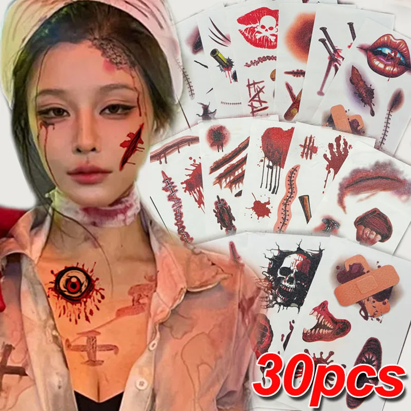 Ужас кровавый шрам татуировка наклейка водостойкая рана зомби Хэллоуин временные татуировки DIY вечерние боди-арт макияж для детей и взрослых
Ужас кровавый шрам татуировка наклейка водостойкая рана зомби Хэллоуин временные татуировки DIY вечерние боди-арт макияж для детей и взрослых