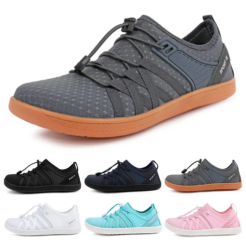 Wide Toe Barefoot Casual Shoes Women Men Sneakers for Running Travel Mesh Breathable Walking Shoes Flat Sole Plus Size 36-46
Wide Toe Barefoot Casual Shoes Women Men Sneakers for Running Travel Mesh Breathable Walking Shoes Flat Sole Plus Size 36-46