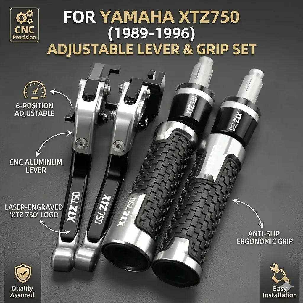 Motorcycle Adjustable Brake Clutch Levers & Handle Handlebar grips For yamaha XTZ750 1989-1996 Motorcycle Accessories
Motorcycle Adjustable Brake Clutch Levers & Handle Handlebar grips For yamaha XTZ750 1989-1996 Motorcycle Accessories