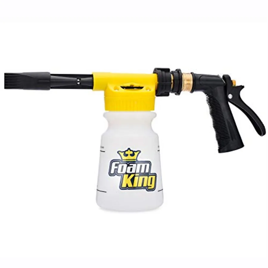 Foam King Car Wash Foam Gun Foam Cannon for Hose Garden The King of Suds Ultimate Scratch Free Cleaning Car Soap Sprayer Snow F
Foam King Car Wash Foam Gun Foam Cannon for Hose Garden The King of Suds Ultimate Scratch Free Cleaning Car Soap Sprayer Snow F