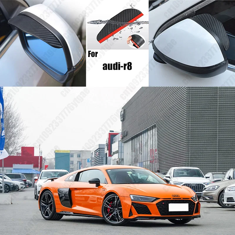 For audi-r8 Car Rearview Mirror Rain Eyebrow Fiber Auto Rain Shield Rainscreen Reflector Rain Shield
For audi-r8 Car Rearview Mirror Rain Eyebrow Fiber Auto Rain Shield Rainscreen Reflector Rain Shield