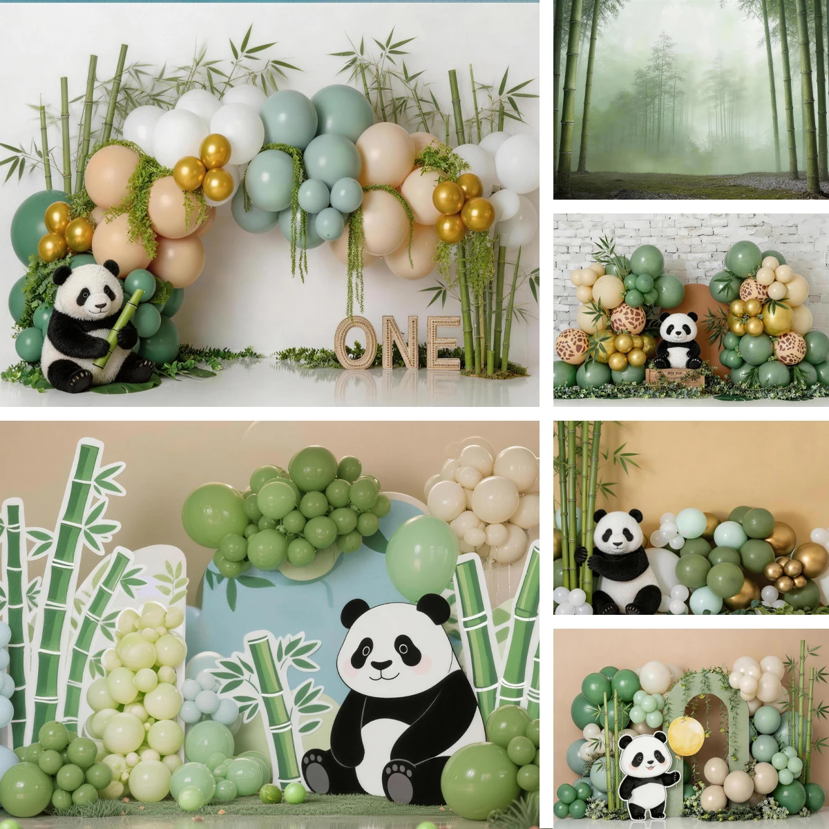 Panda Bamboo Balloon Backdrop Baby Shower First Birthday Party Photo Background Newborn Cake Smash Photography Kids Photoshoot
Panda Bamboo Balloon Backdrop Baby Shower First Birthday Party Photo Background Newborn Cake Smash Photography Kids Photoshoot