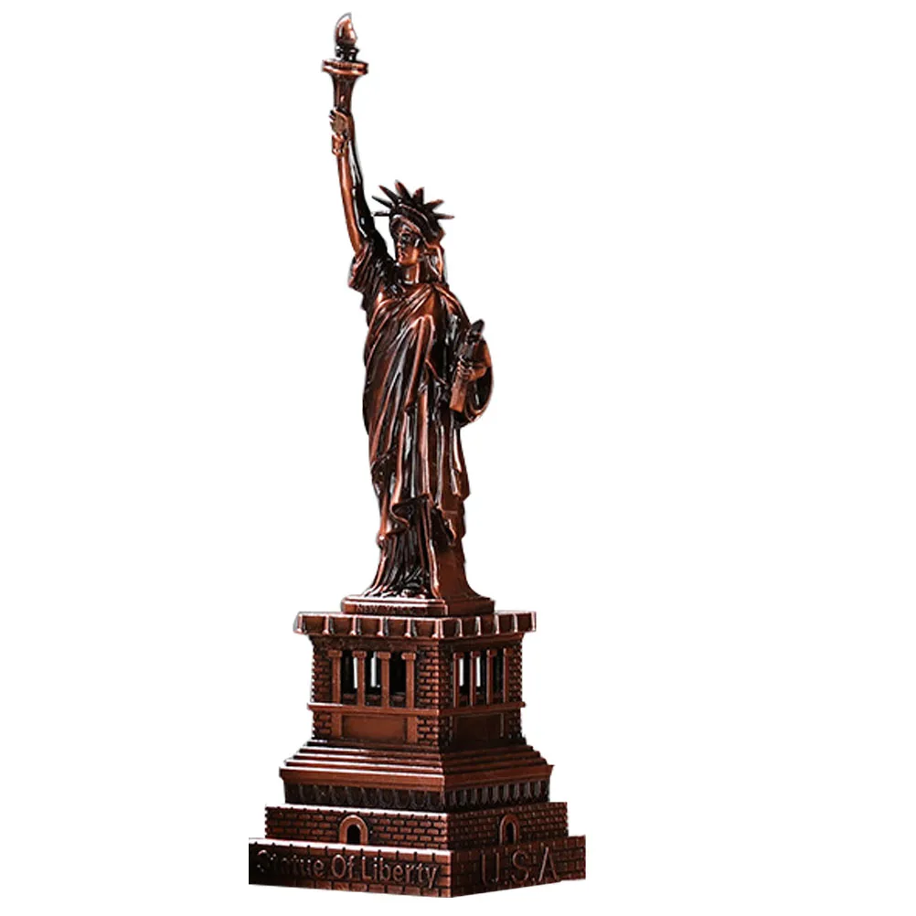 Metal Statue of Liberty for Home Office Metal Material Bedroom Garden Statue Of Liberty Model Figurine Decor
Metal Statue of Liberty for Home Office Metal Material Bedroom Garden Statue Of Liberty Model Figurine Decor