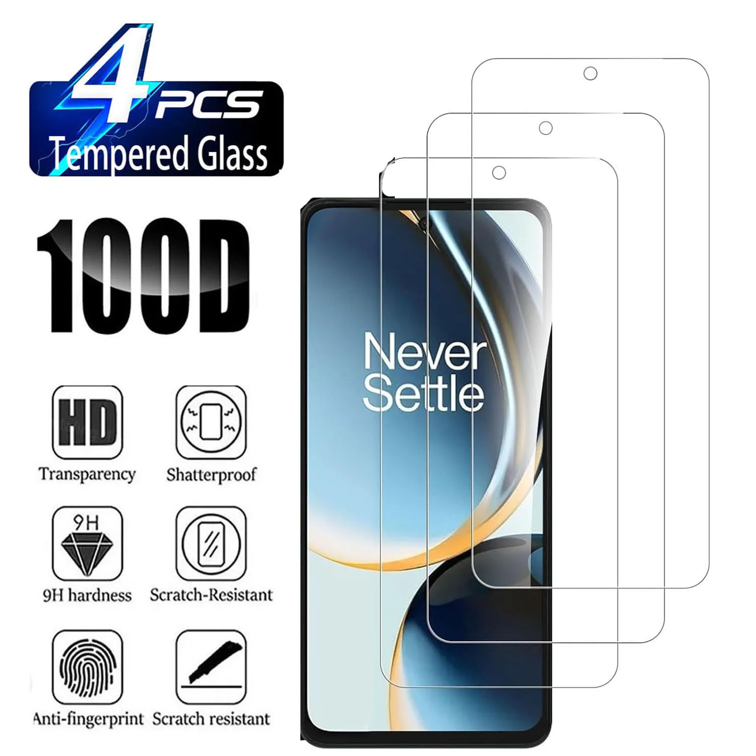 2/4Pcs 9H Screen Protector For OnePlus Nord CE3 Lite/Nord N30 5G HD Tempered Glass
2/4Pcs 9H Screen Protector For OnePlus Nord CE3 Lite/Nord N30 5G HD Tempered Glass