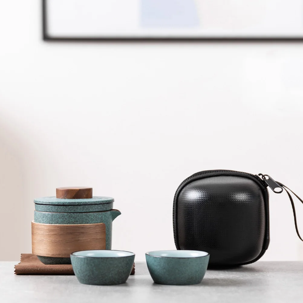 1 set 1 Of Decorative Set Travel Teaware For Travel Tea Cup Home Office Use Practical Tea Cup Jar Gift Elegant Teaware Set
1 set 1 Of Decorative Set Travel Teaware For Travel Tea Cup Home Office Use Practical Tea Cup Jar Gift Elegant Teaware Set