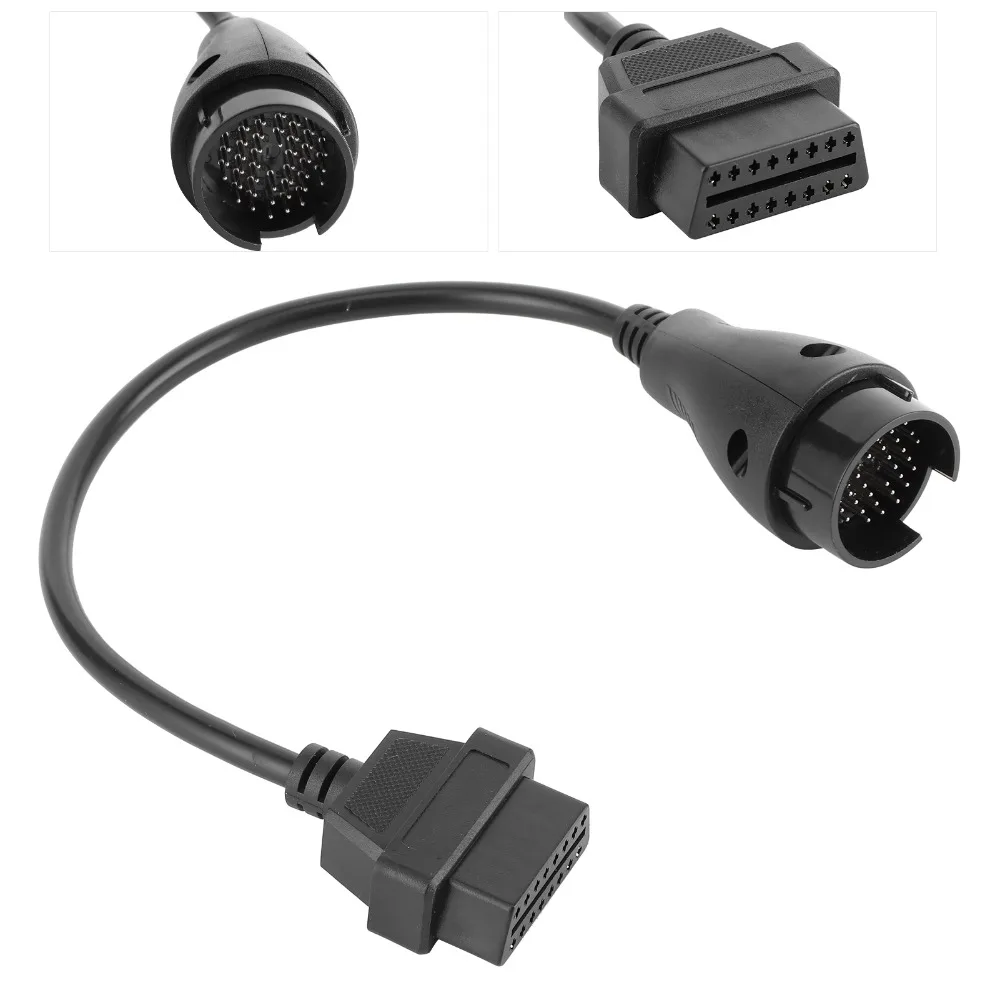38 Pin Male Diagnostic Cable 6 Pin Female OEM Pinout Manufacture OBD2 Adapter Plug & Play OBD Scan Tool Cord
38 Pin Male Diagnostic Cable 6 Pin Female OEM Pinout Manufacture OBD2 Adapter Plug & Play OBD Scan Tool Cord