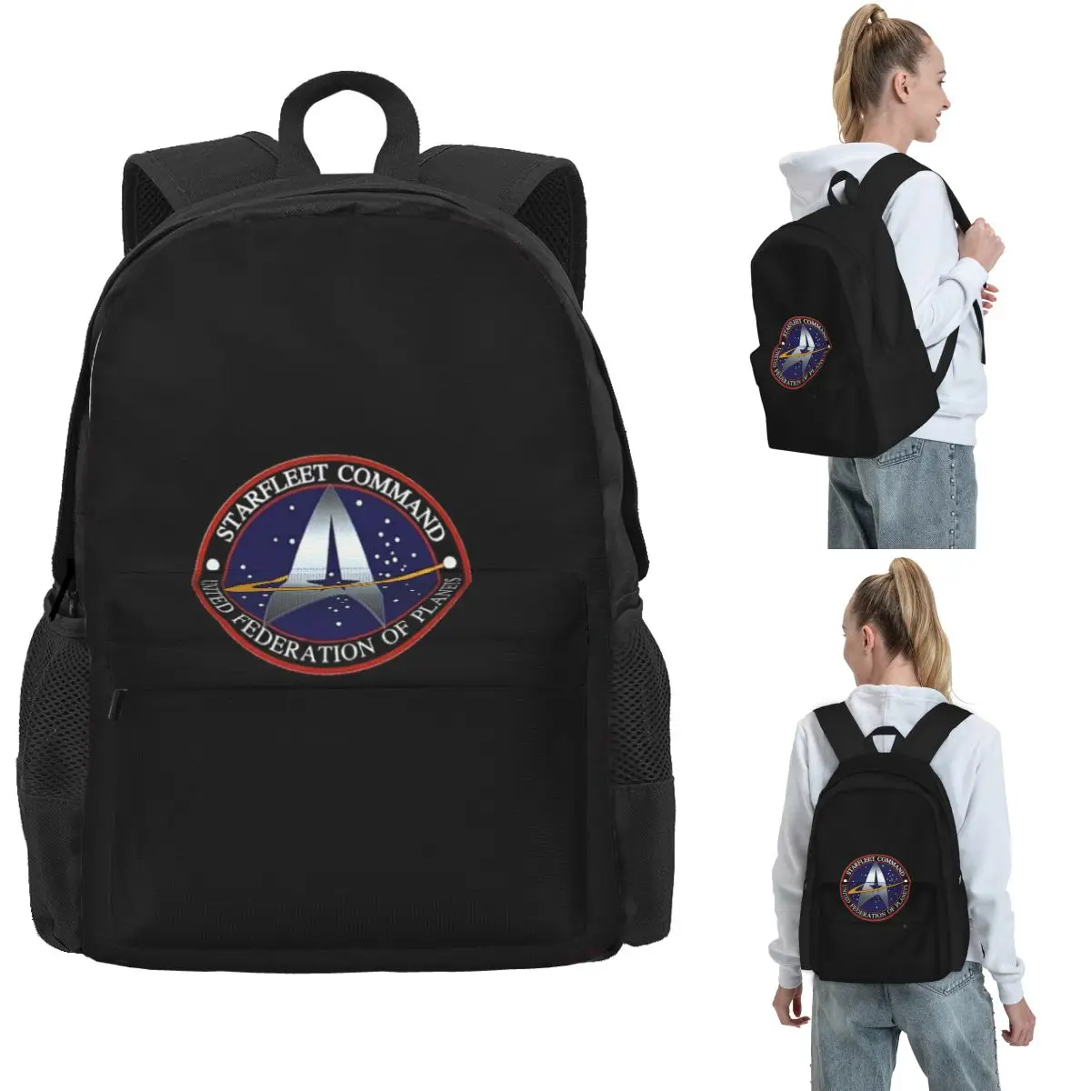 Star Treks Science Fiction TV Series Backpack Hot Sale Daypack Large Capacity Boys Girls BookBag School Bag for Men Women
Star Treks Science Fiction TV Series Backpack Hot Sale Daypack Large Capacity Boys Girls BookBag School Bag for Men Women