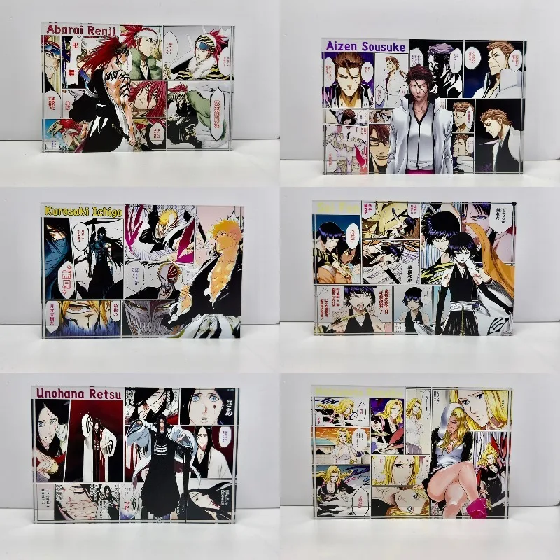New BLEACH Acrylic Brick Kurosaki Ichigo Inoue Orihime Anime Peripheral Creativity Printing Pattern HD Printing Ornament Gifts
New BLEACH Acrylic Brick Kurosaki Ichigo Inoue Orihime Anime Peripheral Creativity Printing Pattern HD Printing Ornament Gifts