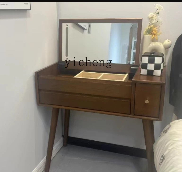 French Vintage Style Solid Wood Dressing Table for Home Use in Small Apartments Retro Style
French Vintage Style Solid Wood Dressing Table for Home Use in Small Apartments Retro Style