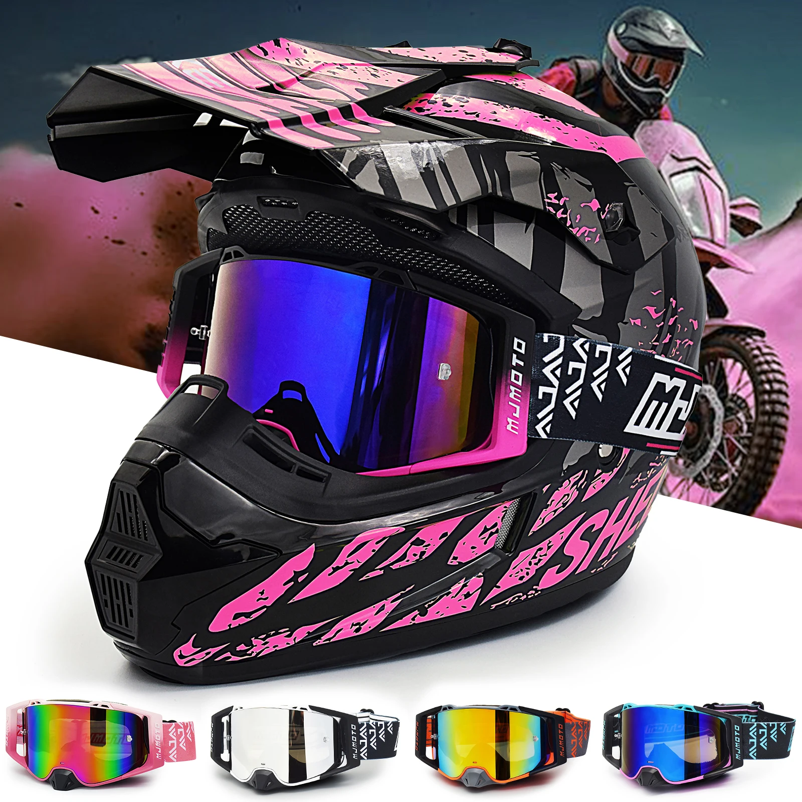 Motorcycle Goggles Dirt Bike Goggles Windproof ATV Dustproof Racing Goggle Impact-resistant Ski Goggle Protective Safety Glasses 
Motorcycle Goggles Dirt Bike Goggles Windproof ATV Dustproof Racing Goggle Impact-resistant Ski Goggle Protective Safety Glasses