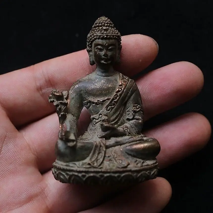 Bronze Buddha Statue of Sakyamuni Buddha, Antique Buddha Collection
Bronze Buddha Statue of Sakyamuni Buddha, Antique Buddha Collection