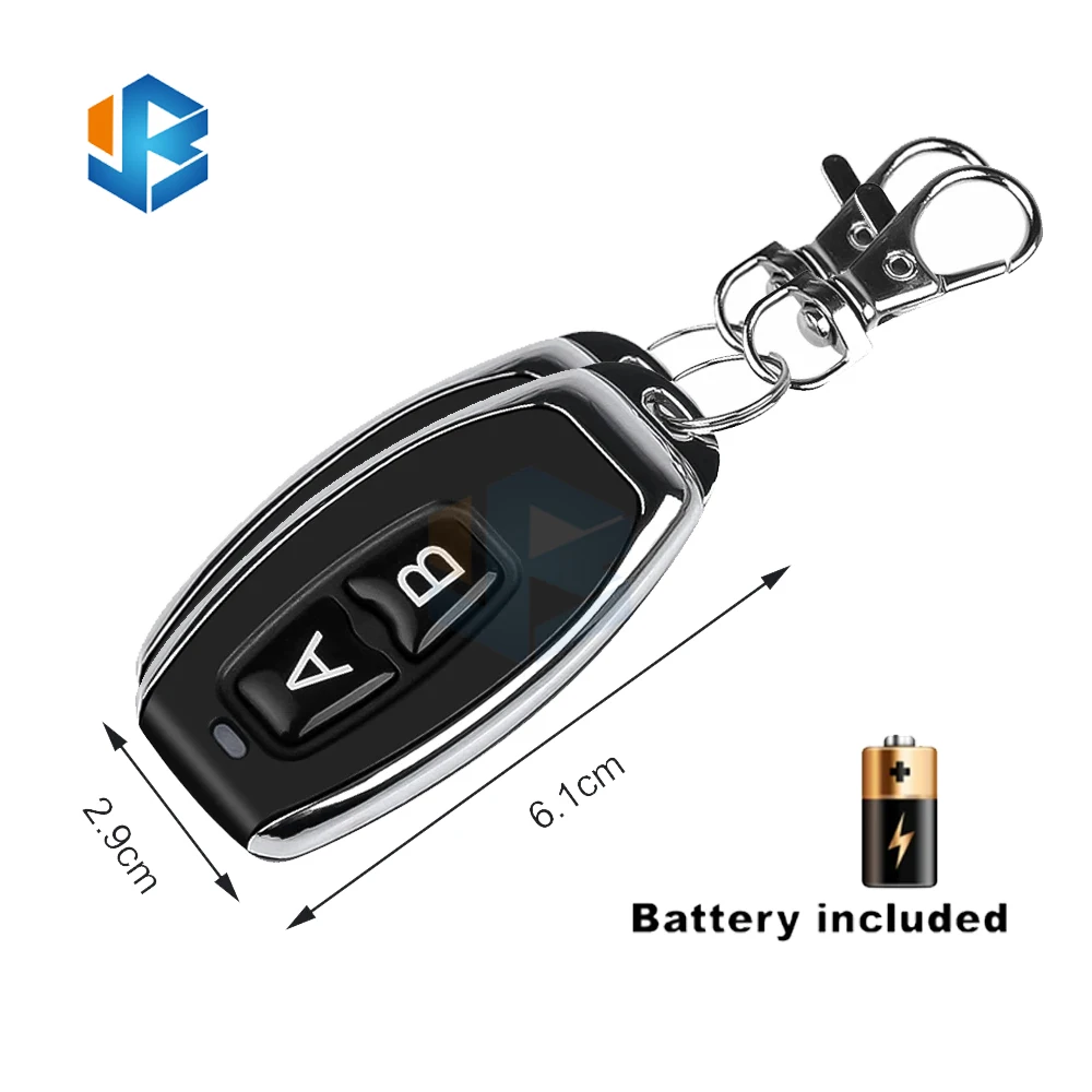 433Mhz Remote Control Wireless Receiver Transmitter Module with Keychain 433.92Mhz for Home Gate Garage Door Electric Cloning
433Mhz Remote Control Wireless Receiver Transmitter Module with Keychain 433.92Mhz for Home Gate Garage Door Electric Cloning