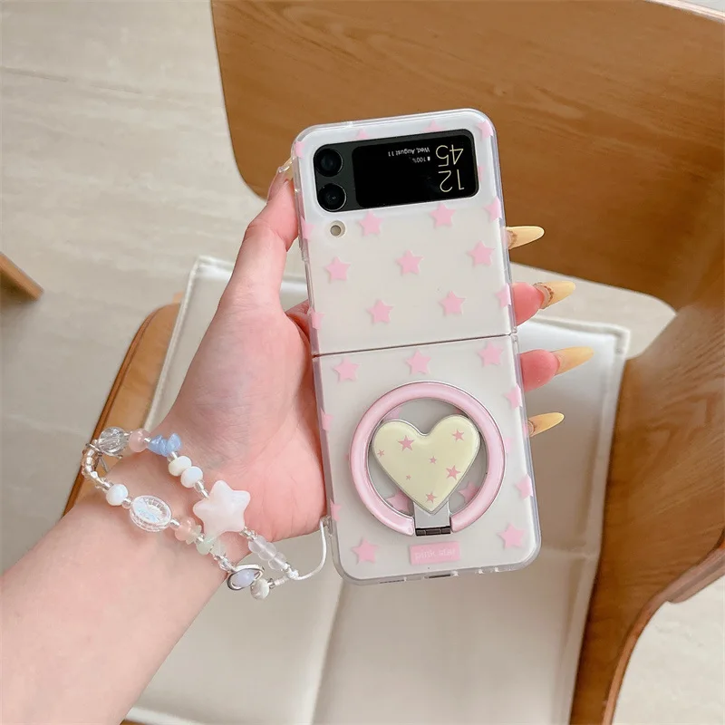 Милый розовый чехол со звездой и подставкой, магнитный чехол для телефона, противоударный чехол с браслетом для Samsung Galaxy Z Flip 7, 3, 4, 5, 6
Милый розовый чехол со звездой и подставкой, магнитный чехол для телефона, противоударный чехол с браслетом для Samsung Galaxy Z Flip 7, 3, 4, 5, 6