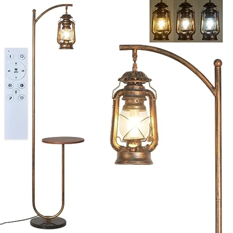 Floor Lamp for Living Room Bedroom with Table and Shelves Retro Horse Lantern Floor Lamp Farmhouse Standing Lamp
Floor Lamp for Living Room Bedroom with Table and Shelves Retro Horse Lantern Floor Lamp Farmhouse Standing Lamp