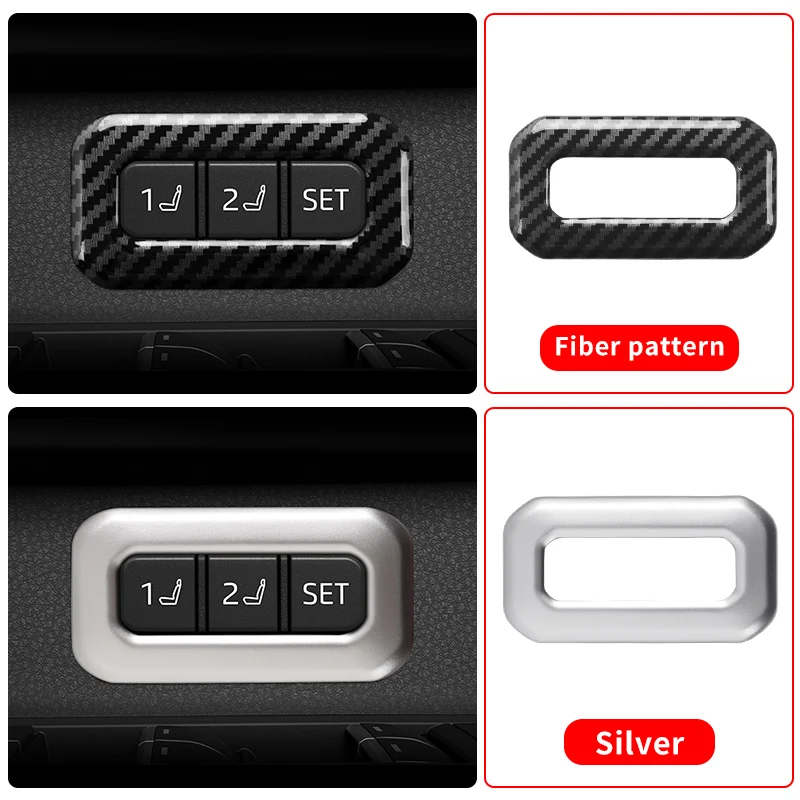 For Toyota Land Cruiser 250 2024 1958 Prado LC250 First Edition FJ250 Memory Seat Button Decoration Cover,Interior Accessories
For Toyota Land Cruiser 250 2024 1958 Prado LC250 First Edition FJ250 Memory Seat Button Decoration Cover,Interior Accessories