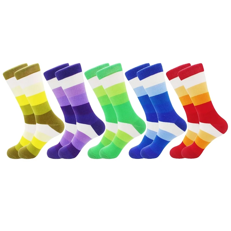 5 pairs of factory wholesale men's and women's sports cycling socks left and right leg strips
5 pairs of factory wholesale men's and women's sports cycling socks left and right leg strips