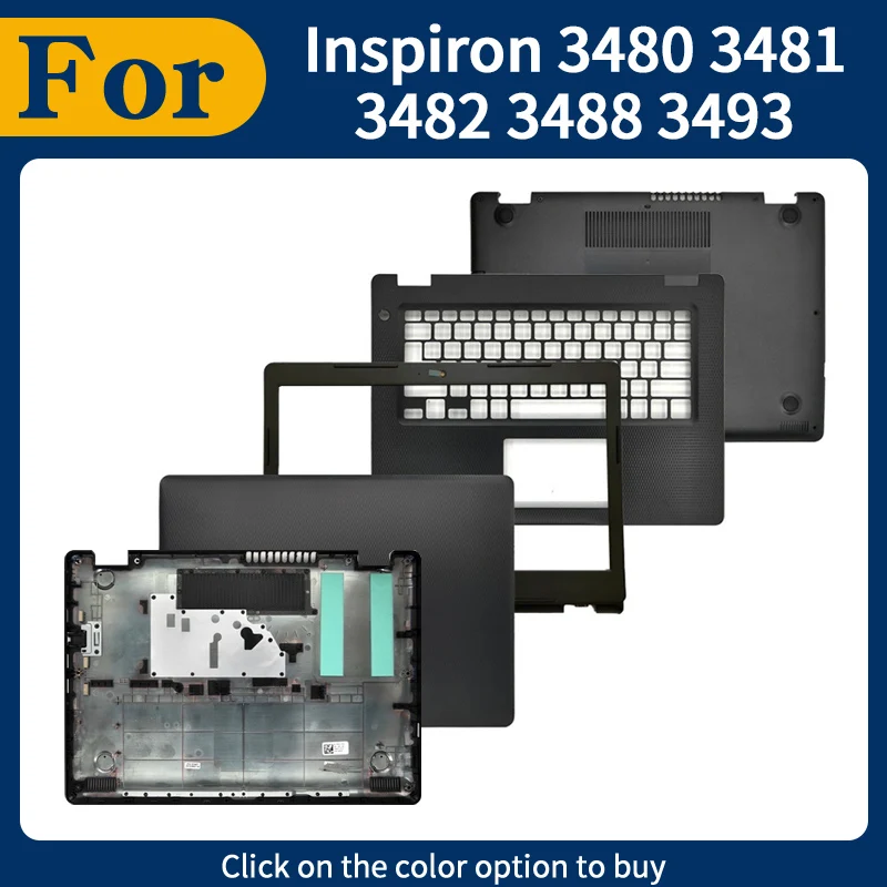 New Repalce Cover For Inspiron 3480 3481 3482 3488 3493 Laptop LCD Back Cover Front Bezel Palmrest Upper Lower Bottom Cover Case
New Repalce Cover For Inspiron 3480 3481 3482 3488 3493 Laptop LCD Back Cover Front Bezel Palmrest Upper Lower Bottom Cover Case