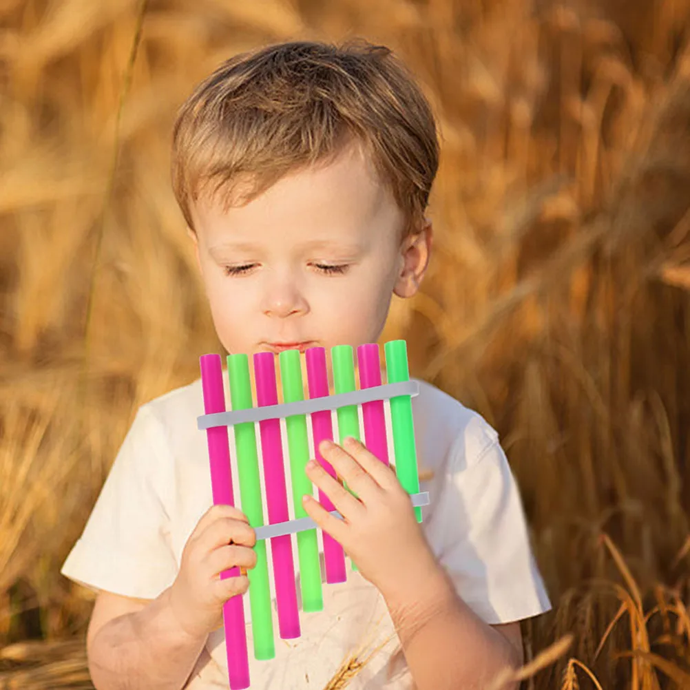 2Sets Small Pan Flute DIY Kit for Kids Toddlers Educational Musical Instrument ABS Material 8 Tube Rich Sound Self Assembly
2Sets Small Pan Flute DIY Kit for Kids Toddlers Educational Musical Instrument ABS Material 8 Tube Rich Sound Self Assembly