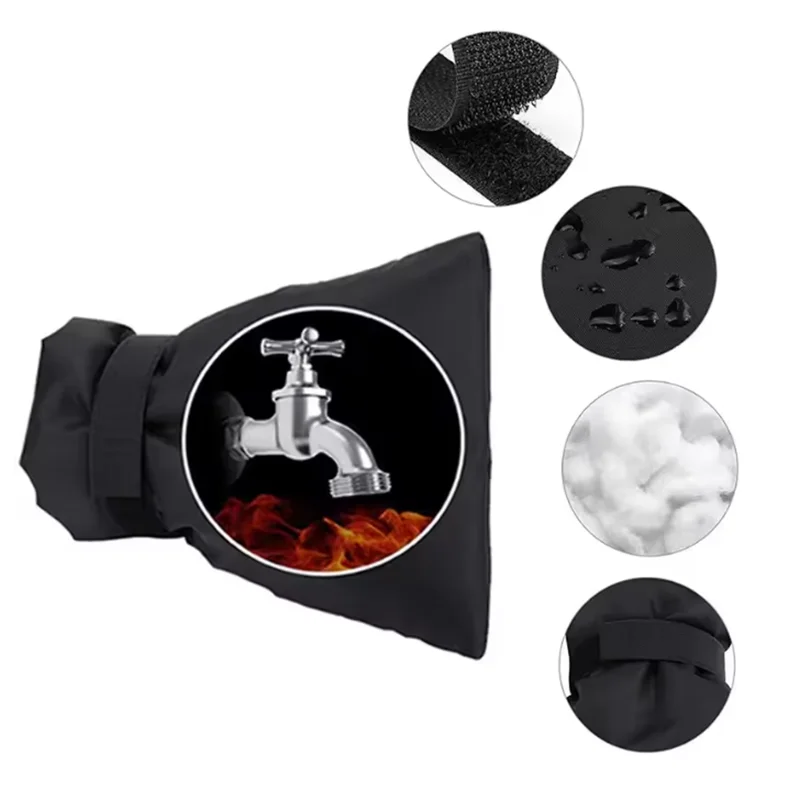 Outdoor Faucet Cover Anti-Freeze Hose Bib Water Faucet Protector Frost Protection Cover Winter Saving Tap
Outdoor Faucet Cover Anti-Freeze Hose Bib Water Faucet Protector Frost Protection Cover Winter Saving Tap