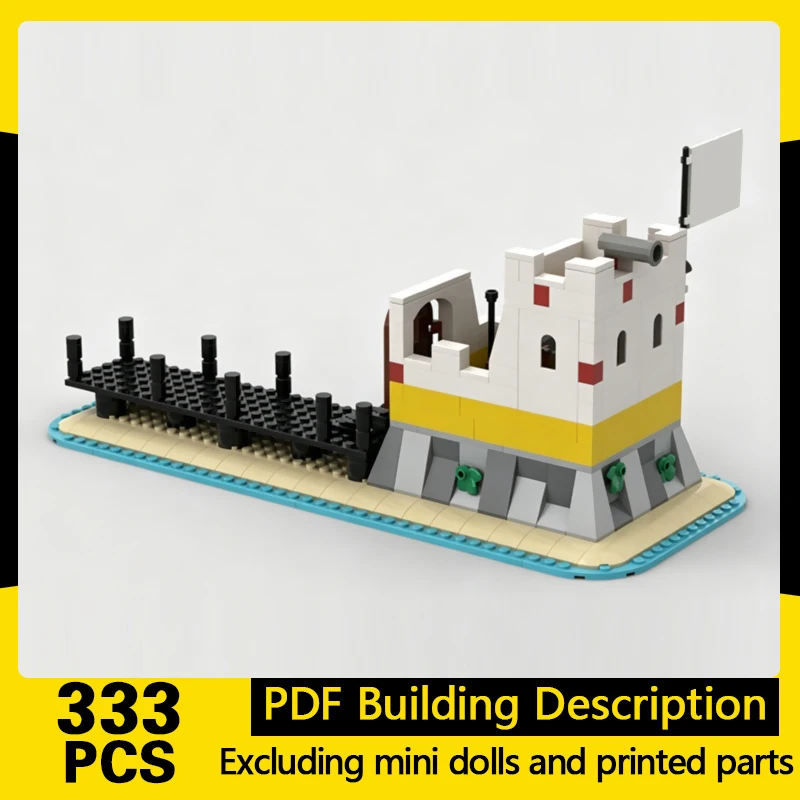 Medieval Castle Model MOC Building Bricks Small Pirate Fortress Modular Technology Gifts Holiday Assemble Children Toys Suit
Medieval Castle Model MOC Building Bricks Small Pirate Fortress Modular Technology Gifts Holiday Assemble Children Toys Suit