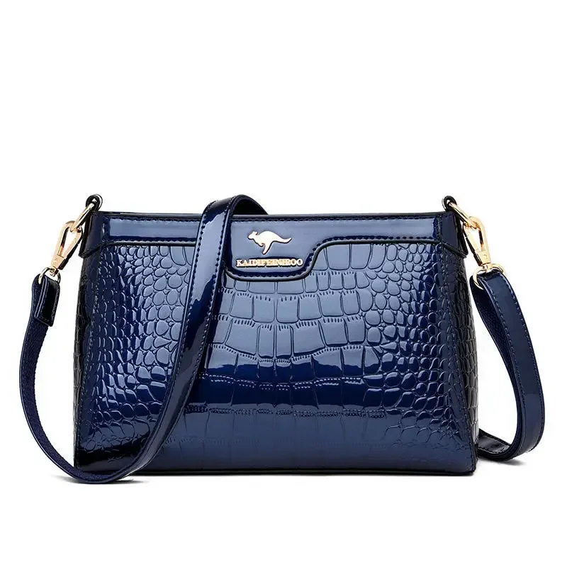New Fashion Alligator Women Handbags Floral Design Patent Leather Ladies Shoulder Bags Female Girl Brand Luxury Crossbody Bag
New Fashion Alligator Women Handbags Floral Design Patent Leather Ladies Shoulder Bags Female Girl Brand Luxury Crossbody Bag