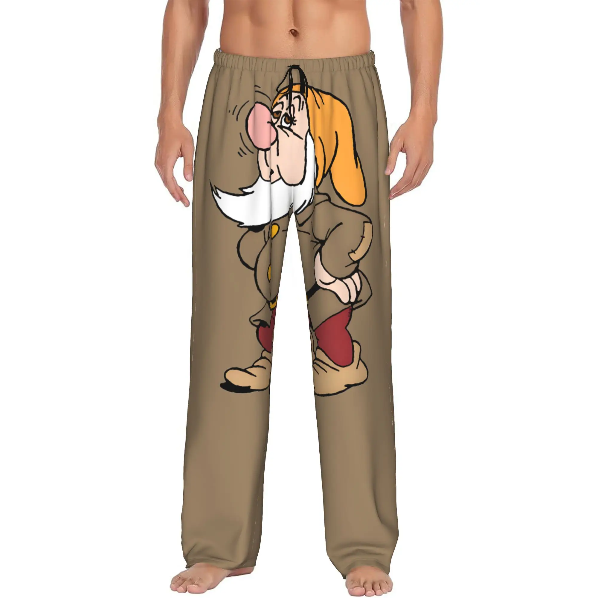 Custom Printed Men's Snow White And Anime The Seven Dwarfs Pajama Pants Sleepwear Sleep Lounge Bottoms with Pockets
Custom Printed Men's Snow White And Anime The Seven Dwarfs Pajama Pants Sleepwear Sleep Lounge Bottoms with Pockets