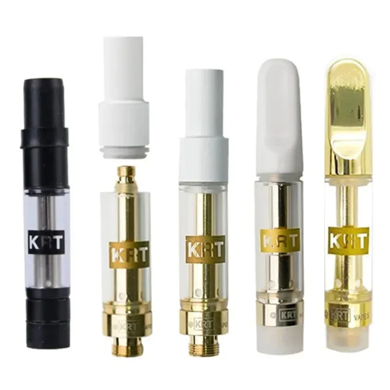 50pcs KRT Carts Cartridges Vape Atomizers 1.0ml 0.8ml Ceramic Coil Thick Oil Wax Cartridge Tank for 510 Thread Preheat Battery
50pcs KRT Carts Cartridges Vape Atomizers 1.0ml 0.8ml Ceramic Coil Thick Oil Wax Cartridge Tank for 510 Thread Preheat Battery