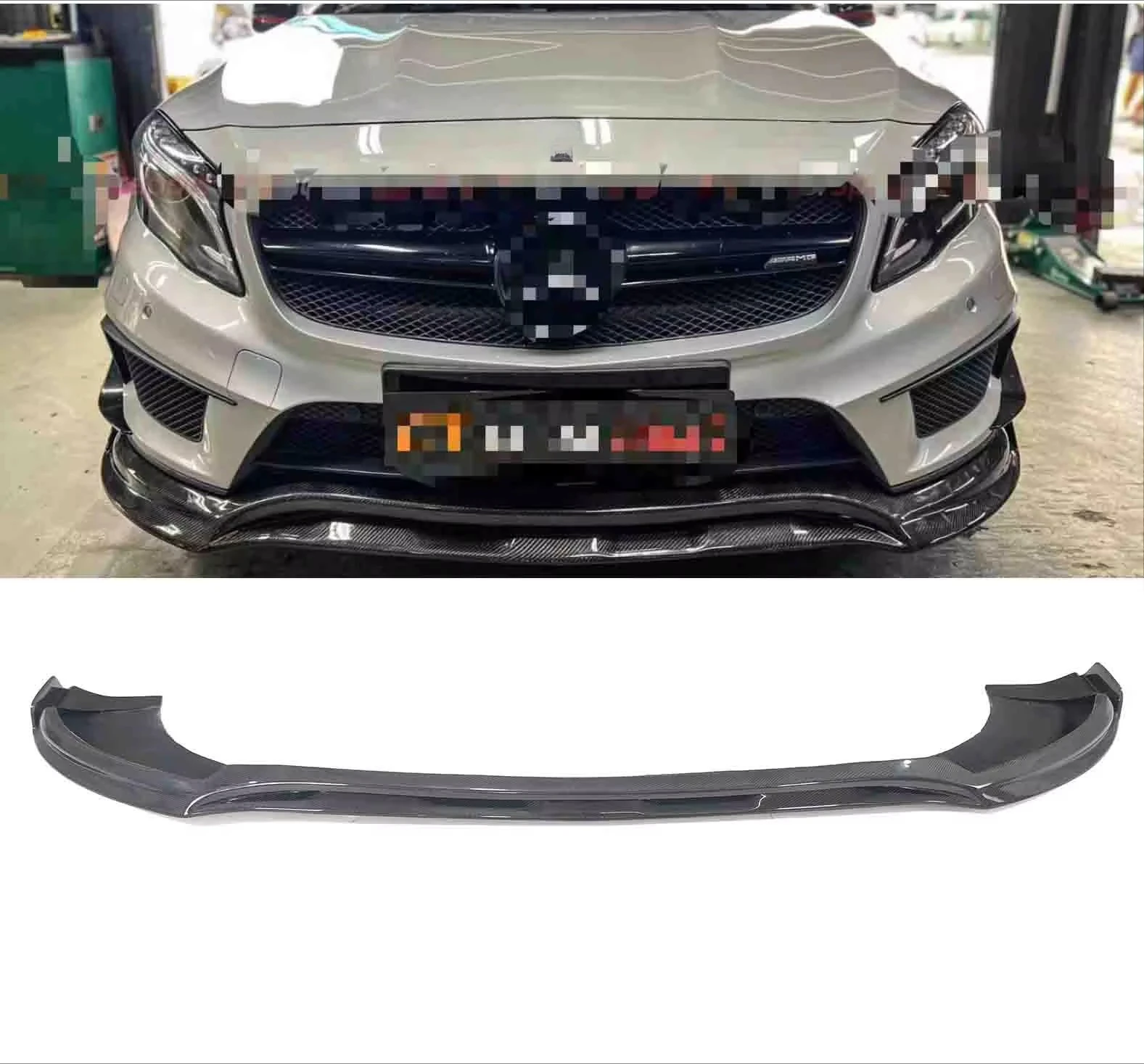 For GLA-CLASS X156 Carbon Fiber Car Front Lip Body Kit
For GLA-CLASS X156 Carbon Fiber Car Front Lip Body Kit