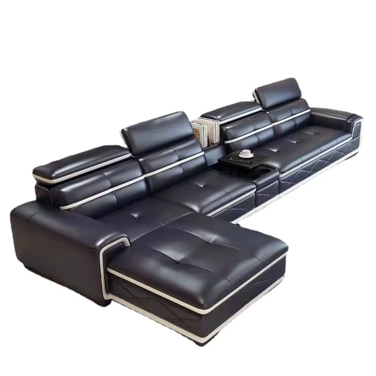 Modern leather art sofa, large and small apartment, simple living room, corner, princess waterproof cat scratch, fully equipp
Modern leather art sofa, large and small apartment, simple living room, corner, princess waterproof cat scratch, fully equipp