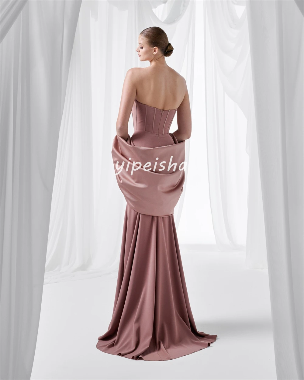 Customized Fashion Women Jersey Rhinestone Beading Mermaid Evening Dresses Classic Strapless Sleeveless Floor Lenght Party Gowns
Customized Fashion Women Jersey Rhinestone Beading Mermaid Evening Dresses Classic Strapless Sleeveless Floor Lenght Party Gowns