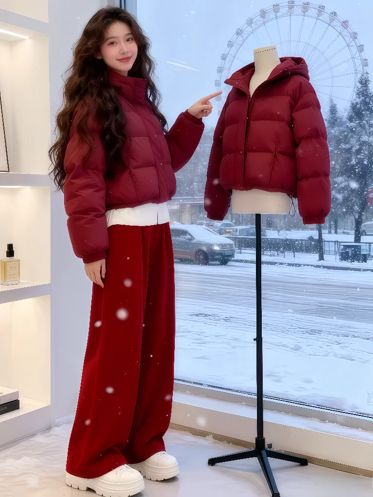 Корейское повседневное хлопковое джемтовое пальто с капюшоном, женское зимнее новое модное хлопковое пальто небольшого размера, универсальное для поездок на работу
Корейское повседневное хлопковое джемтовое пальто с капюшоном, женское зимнее новое модное хлопковое пальто небольшого размера, универсальное для поездок на работу