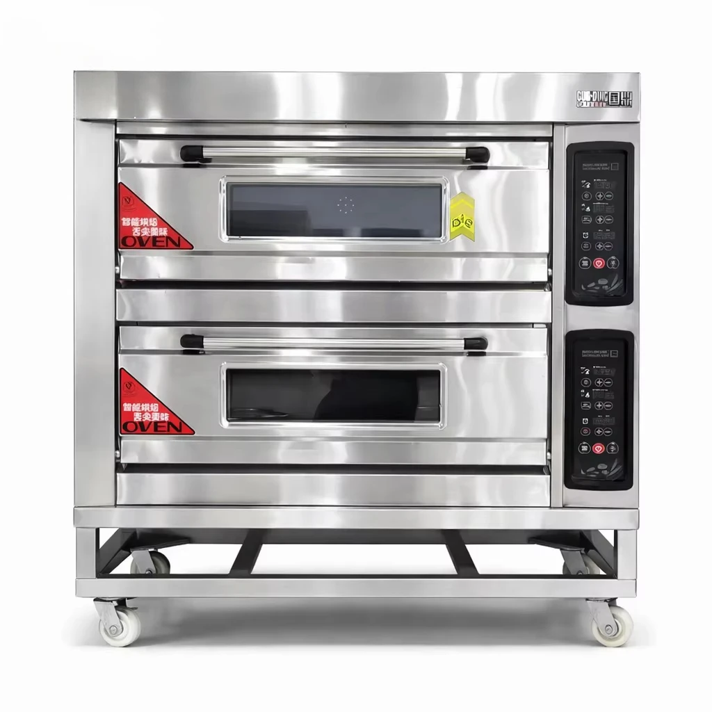 Professional Commercial Industrial Bakery Equipment Electric and Gas Deck Pizza Oven for Baking Bread 2 Deck Pizza Oven
Professional Commercial Industrial Bakery Equipment Electric and Gas Deck Pizza Oven for Baking Bread 2 Deck Pizza Oven