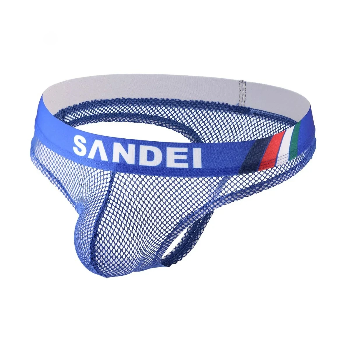 Men's Sexy Mesh Thong Underwear Hollow Net Fabric Design Wide Waistband Breathable See-Through Fit for Trendy Intimate Underpant
Men's Sexy Mesh Thong Underwear Hollow Net Fabric Design Wide Waistband Breathable See-Through Fit for Trendy Intimate Underpant