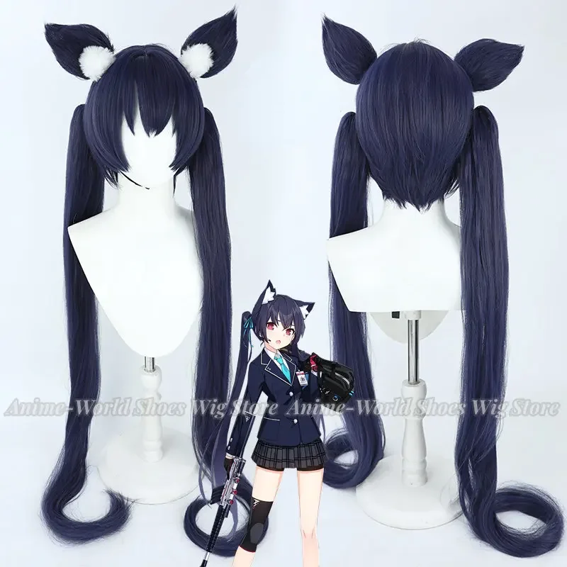 Kuromi Serika Cosplay Wig Blue Archive Dark Blue Long 130cm Ponytail Heat Resistant Synthetic Hair Halloween Party Role Play
Kuromi Serika Cosplay Wig Blue Archive Dark Blue Long 130cm Ponytail Heat Resistant Synthetic Hair Halloween Party Role Play
