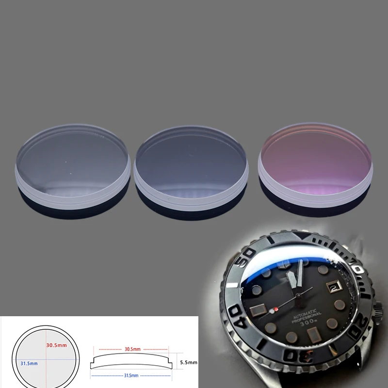 31.5mm Round Dome Sapphire Crystal Glass Fit SKX007 SKX009 SRPD Abalone Tuna Men's Wat Multiple Color Options
31.5mm Round Dome Sapphire Crystal Glass Fit SKX007 SKX009 SRPD Abalone Tuna Men's Wat Multiple Color Options