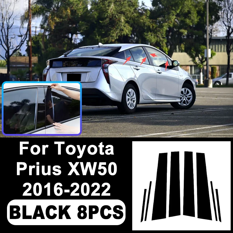 For Toyota Prius XW50 2016-2022 B/C Pillar Stickers - PC Window Decorative Trim for Middle Pillar,Car Exterior Accessories 2017
For Toyota Prius XW50 2016-2022 B/C Pillar Stickers - PC Window Decorative Trim for Middle Pillar,Car Exterior Accessories 2017