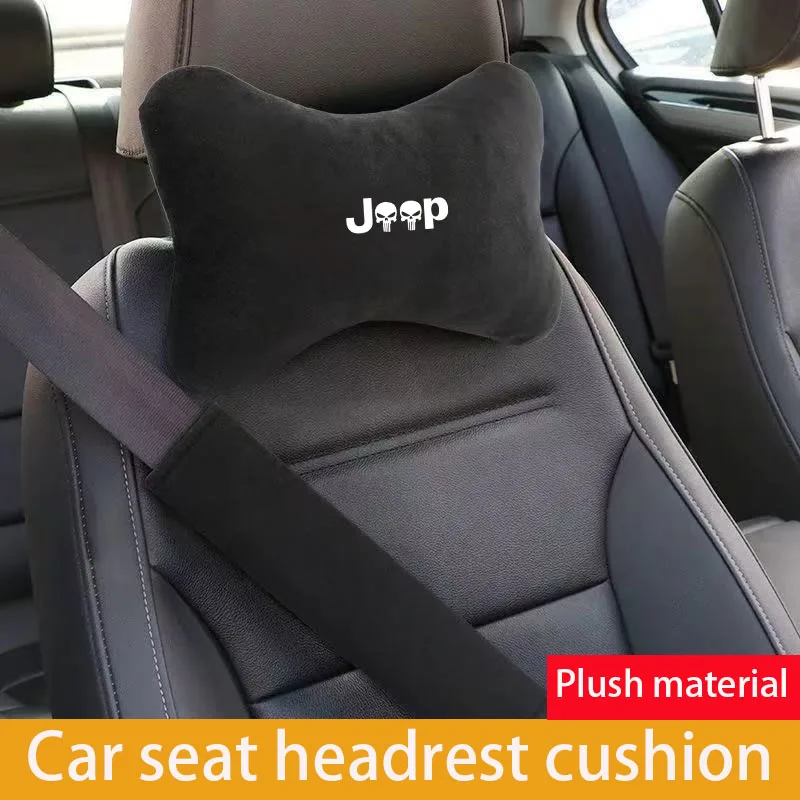 Car seat headrest neck cushion for Jeep Grand Cherokee Wrangler Renegade Rubicon Commander Compass Patriot Libepty J12
Car seat headrest neck cushion for Jeep Grand Cherokee Wrangler Renegade Rubicon Commander Compass Patriot Libepty J12