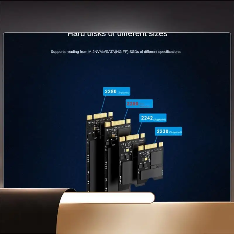 M.2 Nvme SATA SSD Enclosure Case 10Gbps M.2 To USB Type C External Adapter Fingerprint Encryption M.2 SSD Enclosure Easy Install
M.2 Nvme SATA SSD Enclosure Case 10Gbps M.2 To USB Type C External Adapter Fingerprint Encryption M.2 SSD Enclosure Easy Install